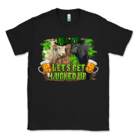 Black let's get lucked up charolais and black angus bull Classic Tee - RanaPortraitStore
