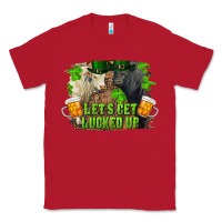 Red let's get lucked up charolais and black angus bull Classic Tee - RanaPortraitStore