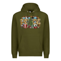 Army Green peace Premium Hoodie - SublimationCraftShop