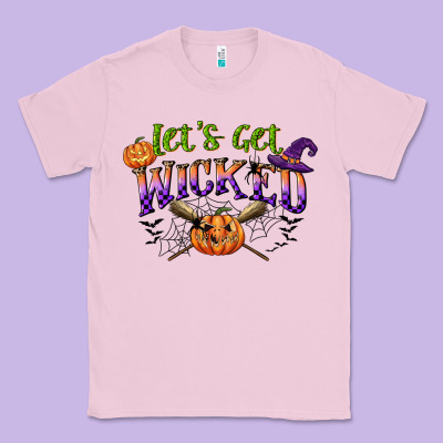 Lets Get Wicked Classic Tee Designed By Cowgirlartshop