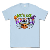 Dusty Blue lets get wicked Classic Tee - CowGirlArtShop