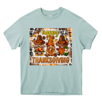 Arona Happy Thanksgiving gnomes Heavy Core Tee - NancyCooperArtShop