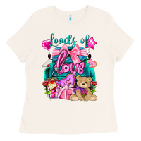 Bone Loads of love truck Valentine's Day Ladies Tee - HowdyJamesFarm
