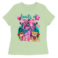 Matcha Loads of love truck Valentine's Day Ladies Tee - HowdyJamesFarm