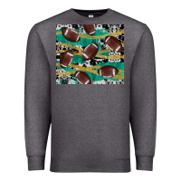 Charcoal Heather western football Premium Sweatshirt - AdoDesignShop
