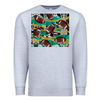 Heather Grey western football Premium Sweatshirt - AdoDesignShop