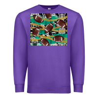 Purple western football Premium Sweatshirt - AdoDesignShop