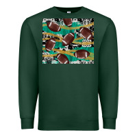 Sports Green western football Premium Sweatshirt - AdoDesignShop
