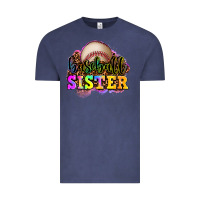 Vintage Denim baseball sister Vintage Tee - OliviaCreatesArt