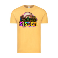 Vintage Mustard baseball sister Vintage Tee - OliviaCreatesArt