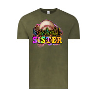 Vintage Olive baseball sister Vintage Tee - OliviaCreatesArt