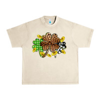 Sandshell St. Patrick's Day shamrocks Urban Heavy Tee - OliviaCreatesArt