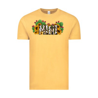 Vintage Mustard Cactus Cowhide Sunflower Mama and Mini Set Vintage Tee - Jasminsmagicworld