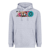 Heather Grey xoxo braunvieh cow Heavyweight Hoodie - AdoDesignShop