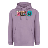 Lavender xoxo braunvieh cow Heavyweight Hoodie - AdoDesignShop
