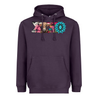 Plum xoxo braunvieh cow Heavyweight Hoodie - AdoDesignShop