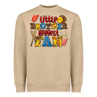 Little Brother Biggest Fan Heavyweight Sweatshirt | Teevron