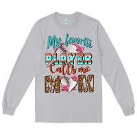 Moon Dust My Favorite Player Calls Me Mom Long Sleeve Tee - BundleAndBundleShop