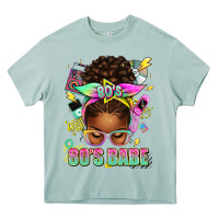 Arona 80's babe afro messy bun Heavy Core Tee - texasbilliewilder