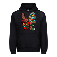 Black christmas love Urban Hoodie - JahusDesignShop