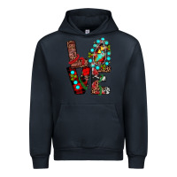 Navy christmas love Urban Hoodie - JahusDesignShop