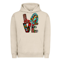 Pigment French Oak christmas love Urban Hoodie - JahusDesignShop