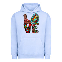 Pigment Grape Ice christmas love Urban Hoodie - JahusDesignShop
