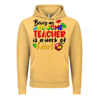 Being An Au Some Teacher Is A Work Of The Heart Vintage Hoodie | Teevron