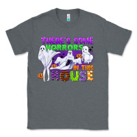 Charcoal Heather there is some horrors in this house Classic Tee - CowGirlArtShop