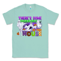 Seafoam there is some horrors in this house Classic Tee - CowGirlArtShop
