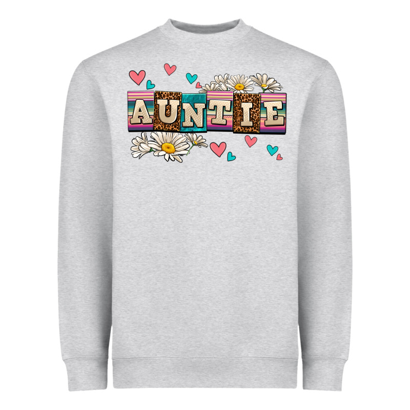 Daisy Auntie Heavyweight Sweatshirt by AdoDesignShop | Teevron