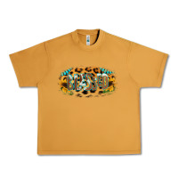 Peanut Butter Blessed Sunflower Gemstone Urban Heavy Tee - RanaPortraitStore