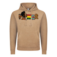 Vintage Coffee power juneteenth Vintage Hoodie - FaDigitalArtStudio