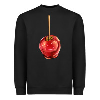 Black apple candy Heavyweight Sweatshirt - AdoDesignShop