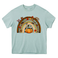 Arona Fall rainbow pumpkin Heavy Core Tee - NancyCooperArtShop
