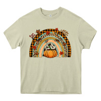 Mossy Fall rainbow pumpkin Heavy Core Tee - NancyCooperArtShop