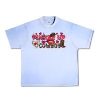 Grape Ice Pucker Up Cowboy Valentine's Day Urban Heavy Tee - FaDigitalArtStudio