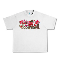 Lunar Rock Pucker Up Cowboy Valentine's Day Urban Heavy Tee - FaDigitalArtStudio