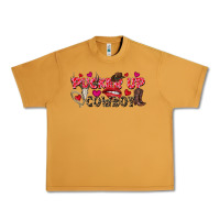 Peanut Butter Pucker Up Cowboy Valentine's Day Urban Heavy Tee - FaDigitalArtStudio