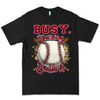 Black Busy raising ballers Premium Tee - HowdyJamesFarm