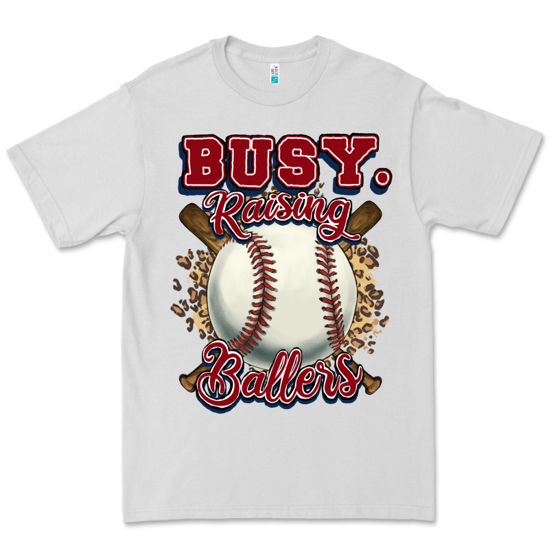 Busy Raising Ballers Premium Tee by HowdyJamesFarm | Teevron
