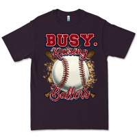 Plum Busy raising ballers Premium Tee - HowdyJamesFarm