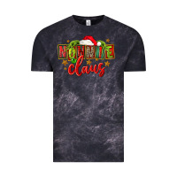 Cloud Black christmas nonnie claus Vintage Tee - FaDigitalArtStudio