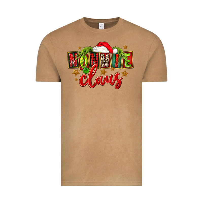 Christmas Nonnie Claus Vintage Tee by FaDigitalArtStudio | Teevron
