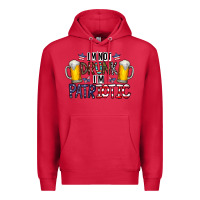 Cardinal I'm Not Drunk I'm Patriotic Premium Hoodie - CowhideDigitalArt