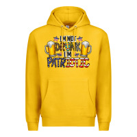 Lemon I'm Not Drunk I'm Patriotic Premium Hoodie - CowhideDigitalArt