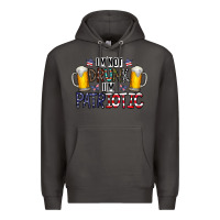Smoke I'm Not Drunk I'm Patriotic Premium Hoodie - CowhideDigitalArt