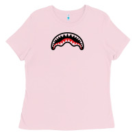 Bubblegum Pink Hype Shark Ladies Tee - baoMotion