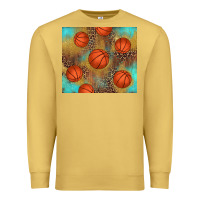 Antique Gold western basketball Premium Sweatshirt - AdoDesignShop