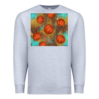 Heather Grey western basketball Premium Sweatshirt - AdoDesignShop